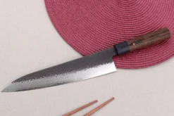 Couteau de chef 24cm japonais Shizu Hamono Gen VG10 damas
