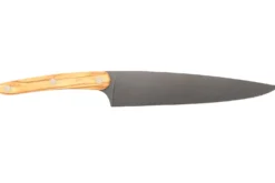 Couteau de chef Deejo 20cm manche en bois d'olivier
