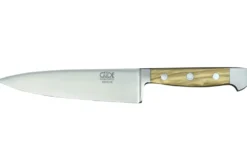 Couteau de chef Güde Alpha Olive 16cm en acier forgé