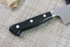 Couteau de chef japonais artisanal Takamura VG10 Tsuchime 18cm