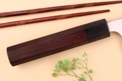 Couteau de chef japonais artisanal Shibata Koutetsu AS 21cm