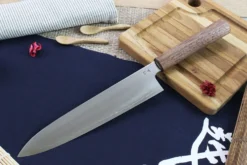Couteau de chef japonais artisanal Kagekiyo Tedukuri 24cm