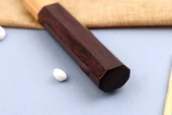 Couteau de chef japonais artisanal Yoshimi Kato AS Nashiji 21cm