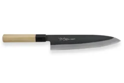 Couteau de chef japonais artisanal Yoshihiro White 2 steel 24cm