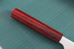 Couteau de chef japonais artisanal Kei Kobayashi SG2 Heptagone 24cm