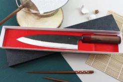 Couteau de chef japonais artisanal Wusaki Yuzo BS2 21cm