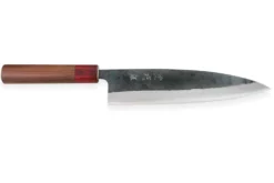 Couteau de chef japonais artisanal Wusaki Yuzo BS2 21cm