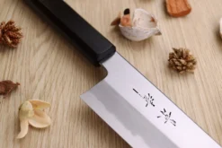 Couteau de chef japonais artisanal Kagekiyo Suri Urushi 24cm