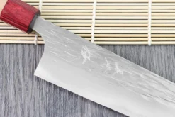 Couteau de chef japonais artisanal Yu Kurosaki Sasame acier cobalt 21cm