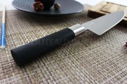 Couteau de chef japonais KAI Wasabi Black lame 20cm