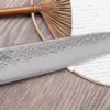 Couteau de chef japonais Kanetsugu Heptagon Uto martelé 20cm