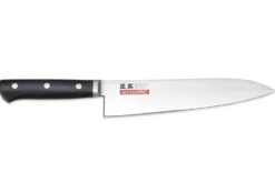 Couteau de chef japonais Masahiro lame 24cm acier MBS-26
