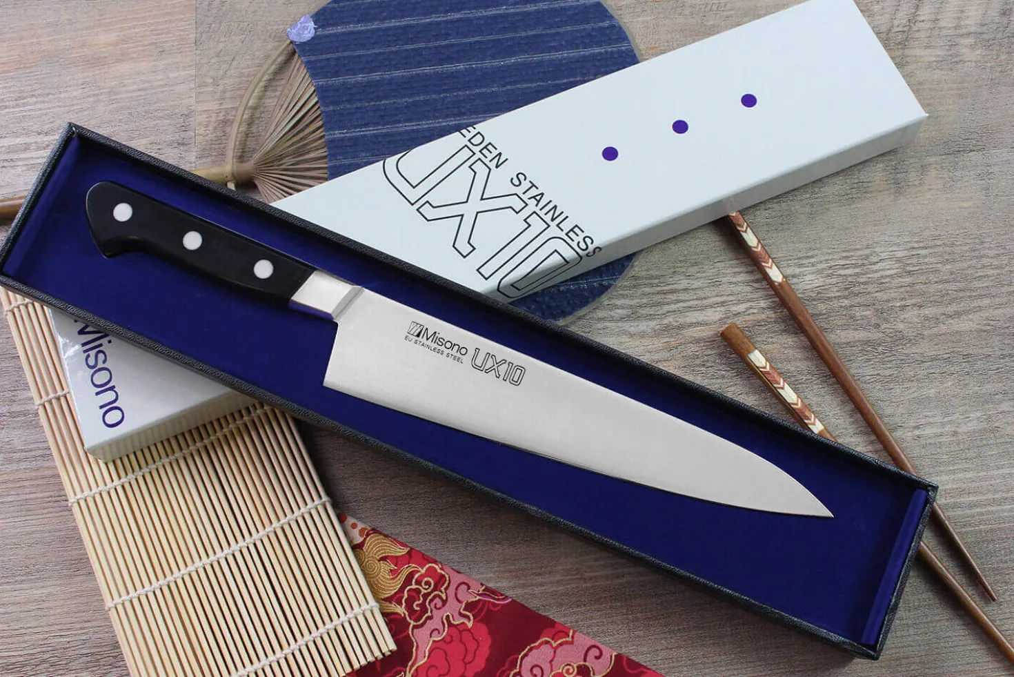 Couteau de chef japonais Misono UX10 21cm