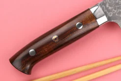 Couteau de chef japonais Takeshi Saji R2 Damas Mosaïque 18cm