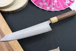 Couteau de chef japonais Tsunehisa SLD Damas 21cm
