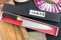 Couteau de chef japonais Tsunehisa SLD Damas 21cm