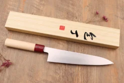 Couteau de chef japonais Tsunehisa VG10 Honoki 21cm