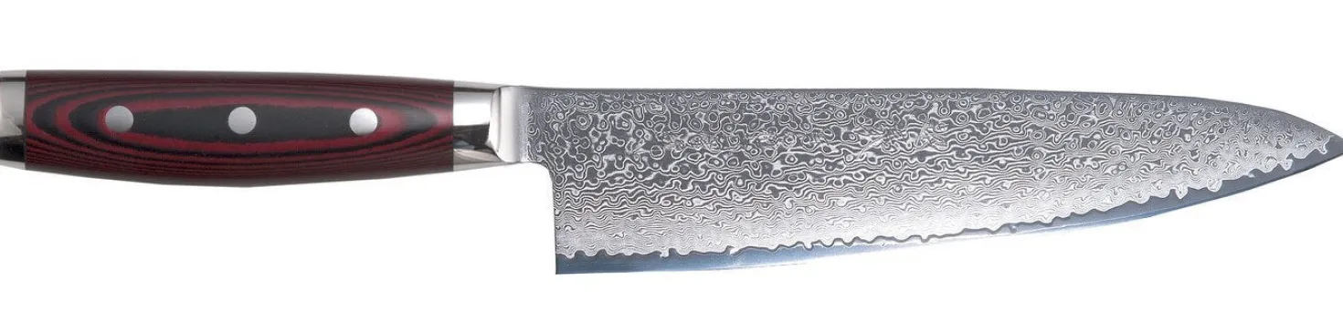 Couteau de chef japonais Yaxell SUPERGOU lame 20cm damas 161 couches