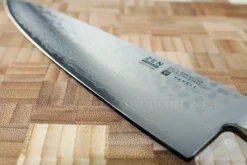 Couteau de chef japonais Yaxell ZEN lame 20cm damas 37 couches