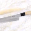 Couteau de chef kiritsuke 21cm japonais artisanal Sakai Kikumori Kikuzuki Rin