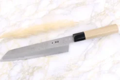 Couteau de chef kiritsuke 21cm japonais artisanal Sakai Kikumori Kikuzuki Rin