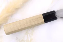 Couteau de chef kiritsuke 21cm japonais artisanal Sakai Kikumori Kikuzuki Rin