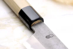 Couteau de chef kiritsuke 21cm japonais artisanal Sakai Kikumori Kikuzuki Rin