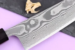 Couteau de chef kiritsuke 21cm japonais artisanal Yuzo Kanko Damas SG2