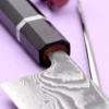 Couteau de chef kiritsuke 24cm japonais artisanal Yuzo Kanko Damas SG2
