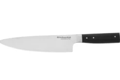 Couteau de chef Kitchen Aid Gourmet lame acier japonais 20cm + étui de protection