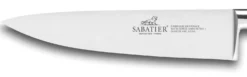 Couteau de chef SABATIER Idéal Inox 100% forgé rivets laiton lame 15cm