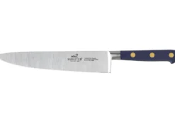 Couteau de chef Sabatier Idéal Bleu Abysse 100% forgé lame 20cm