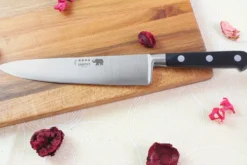 Couteau de chef Sabatier Éléphant Idéal Forgé 20cm manche nylon noir