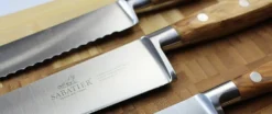 Couteau de chef SABATIER Provençao 100% forgé 20cm manche olivier