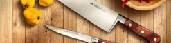 Couteau de chef SABATIER Saveur 100% forgé 25cm rivets laiton