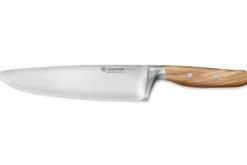 Couteau de chef Wüsthof Amici forgé 20cm en bois d'olivier
