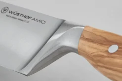 Couteau de chef Wüsthof Amici forgé 20cm en bois d'olivier