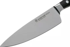 Couteau de chef Wüsthof Ikon forgé 18cm en bois de grenadille