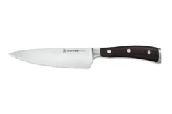 Couteau de chef Wüsthof Ikon forgé 16cm en bois de grenadille