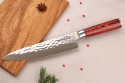 Couteau de chef Wusaki Pakka X50 20cm manche pakkawood