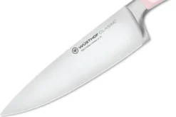 Couteau de chef Wusthof Classic Colour Pink Himalayan Salt forgé lame 16cm