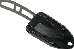 Couteau de cou Esee Candiru CAN-OD lame acier carbone 5,1cm manche en acier vert + étui