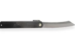 Couteau de poche Higonokami Kanetsune lame 9,5cm manche acier noir