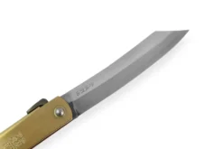 Couteau de poche Higonokami Kanetsune lame 9cm manche laiton