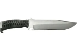 Couteau de survie Wildsteer TX Bowie TXB0114 lame Bowie 18,7cm manche Paracorde Urban/Camo + étui en nylon