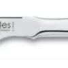 Couteau de table 3 Claveles tout acier lame dentelée 11cm