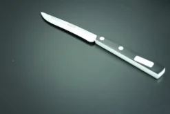 Couteau de table GÜDE Universel 10cm micro-denté manche noir/blanc