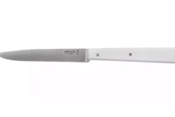 Couteau de table Opinel Bon Appétit Bois n°125 lame 11cm en inox manche en charme blanc