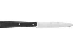 Couteau de table Opinel Bon Appétit Bois n°125 lame 11cm en inox manche en charme noir