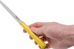 Couteau de table Opinel Bon Appétit Bois n°125 lame 11cm en inox manche en charme jaune